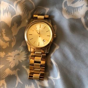 Gold Michael Kors watch